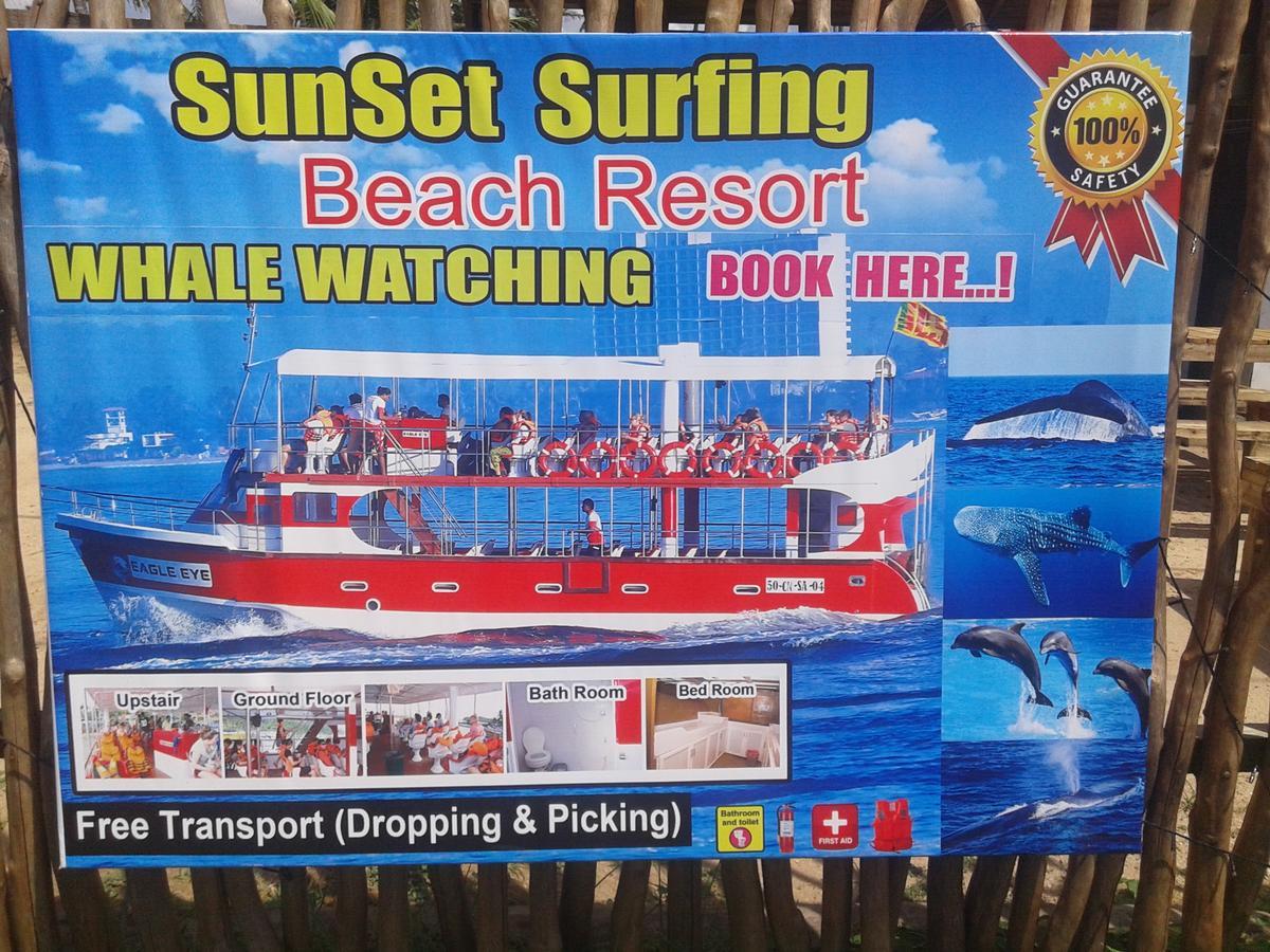 Sunset Surfing Beach Resort マータラ エクステリア 写真
